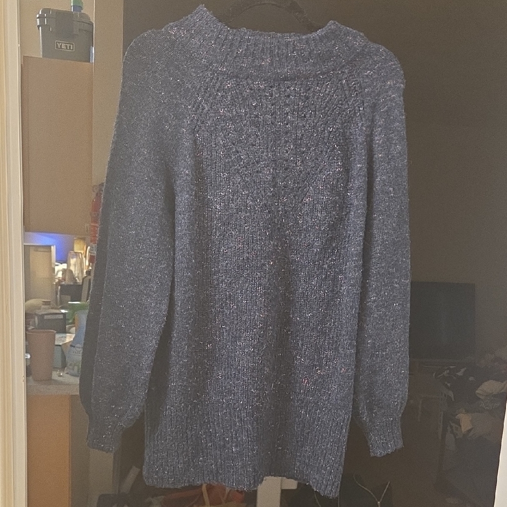 LC Lauren Conrad Charcoal Sweater
